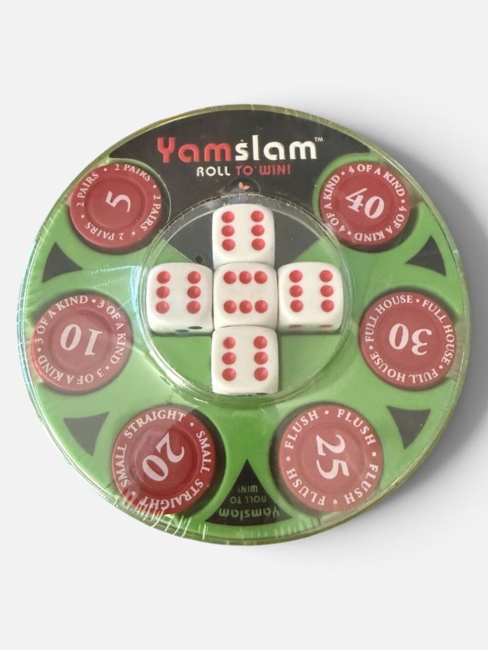 Yamslam Roll to Win Dice Game Blue Orange Games New Sealed 1–4 Players